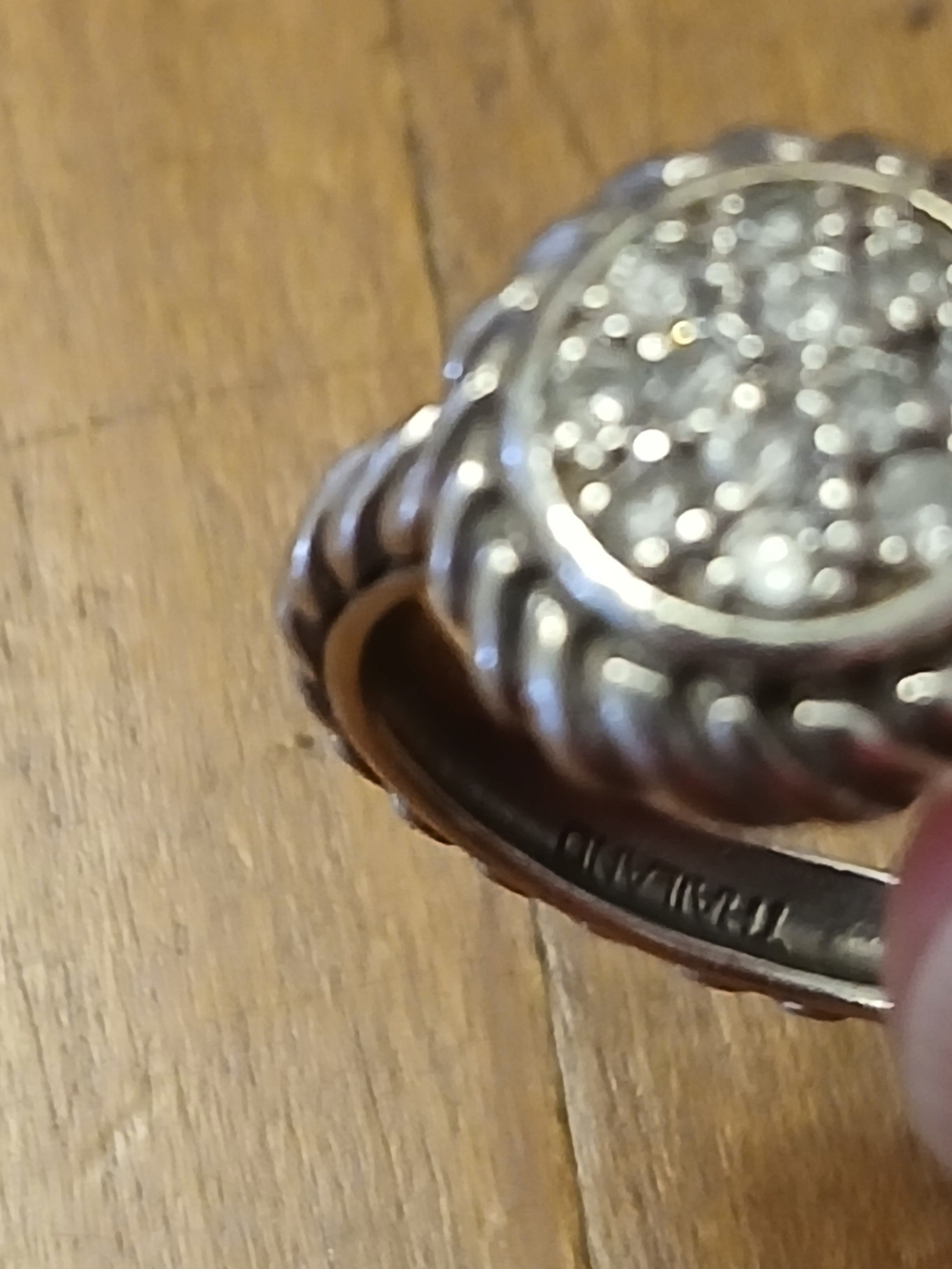 925 Twist Rope Silver Ring Set - Picture 7 of 9